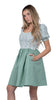 Sirocco Blooms Green Frock Dress