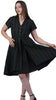 Elevate Your Style Sustainably: Green & Black Striped Elegance Slit Dress