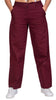 Black Rose Elegance Linen Trousers – Sustainable Wide-Leg Comfort for Women UK